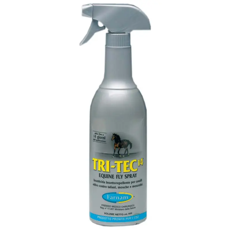 TRI-TEC ml 600 INSEKTENABWEISENDES SPRAY FÜR PFERDE Kostenloser Rückversand