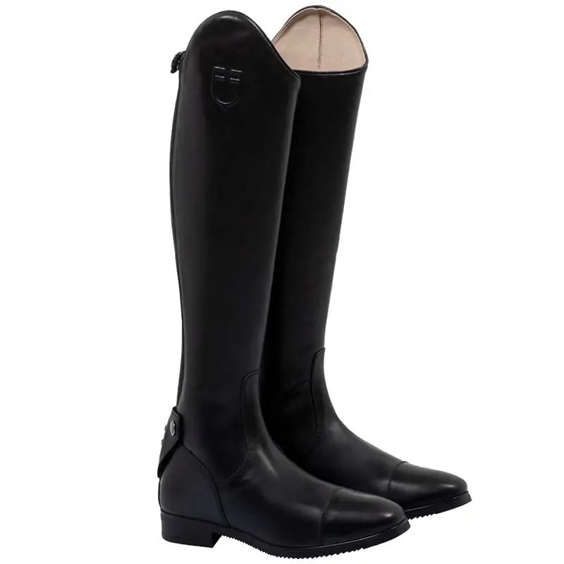 Meistverkauft Equestro Reitstiefel Modell Neptune Unisex-Lederstiefel ohne Schnürung