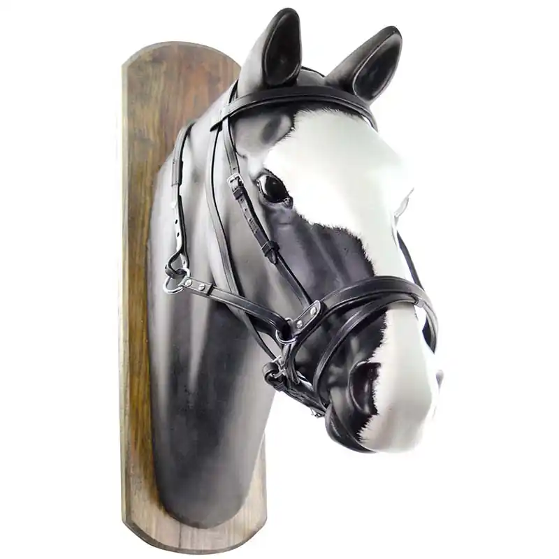 Gratis Versand KANDARENZAUM BITLESS BRIDLE AUS LEDER