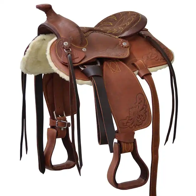 WESTERN SATTEL FLOWER KINDERGRÖSSE 13” Sale