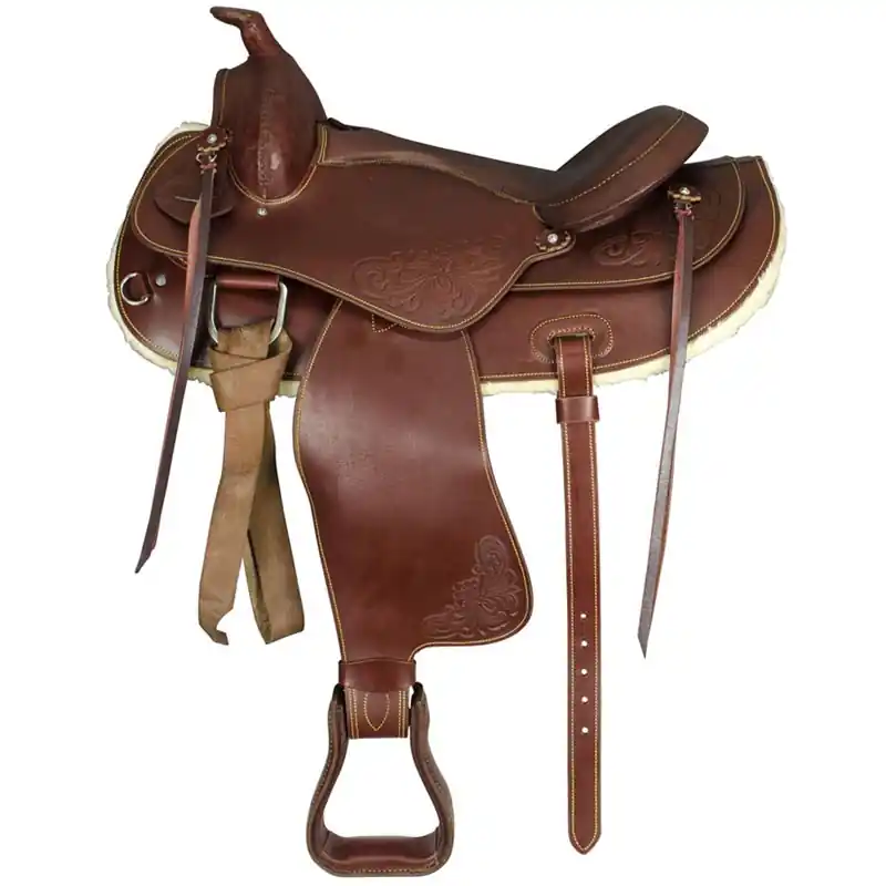 WESTERNSATTEL LAKOTA GEFETTET LEDER RUND SKIRT Preisknaller