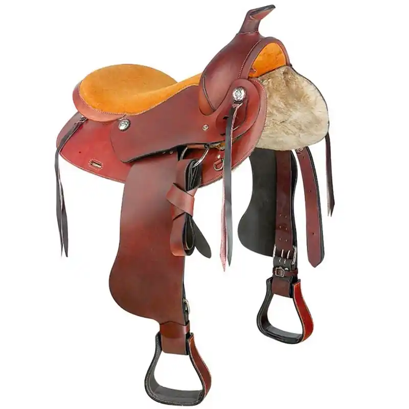 Abverkauf WESTERN SATTEL MIT FLOWERBEARBEITUNG, SITZ AUS VELOURSLEDER