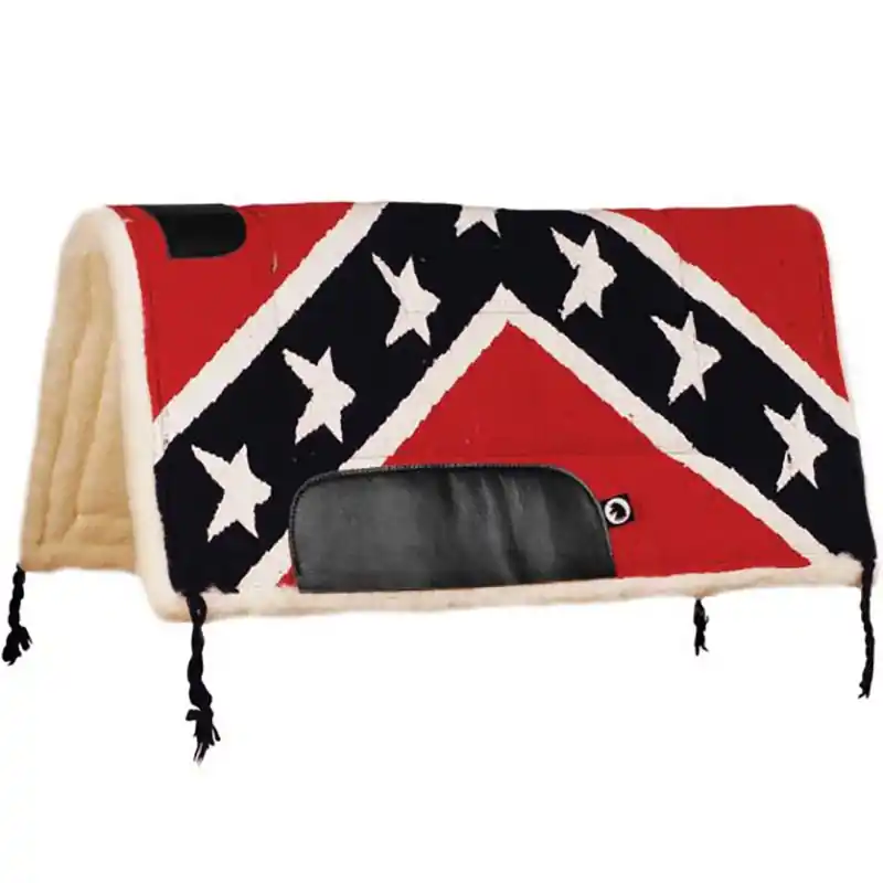 WESTERNSATTEL AUFLAGE SÜDLICHEN FLAGGE Markenprodukt