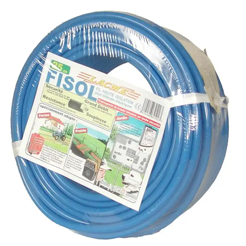 ISOLIERTES ELEKTRISCHES KABEL FÜR FERNE VERBINDUNG, Spule 25 mt. Versand Am Gleichen Tag
