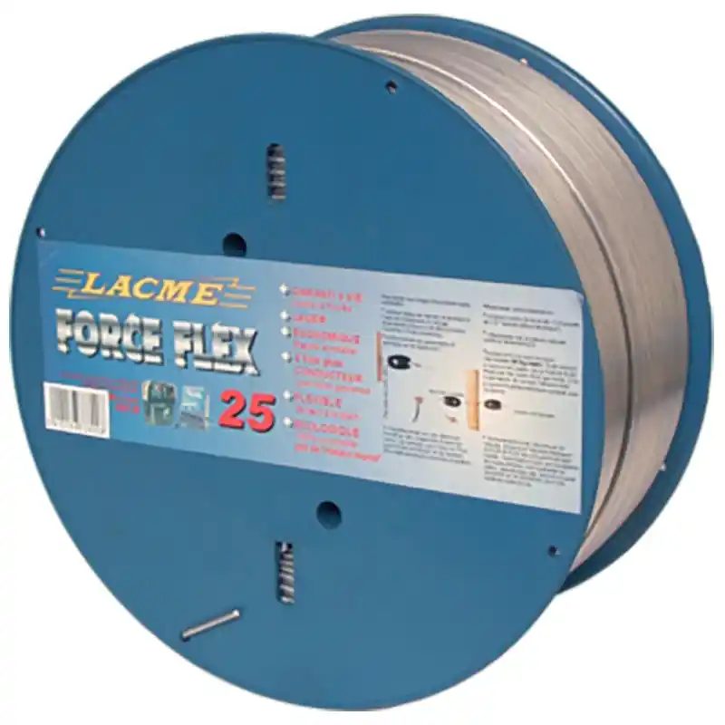 ELEKTROSEIL AUS ALLUMINIUMDRAHT FORCEFLEX LACME DURCHMESSER 2,5mm, 400 m Preiswert