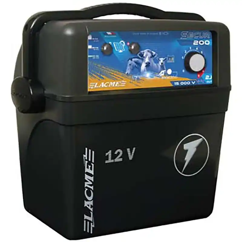 WEIDEZAUNGERÄT LACME BATTERIEBETRIEBEN SECUR 200 12V, JOULE 2,00 Wochenendangebot