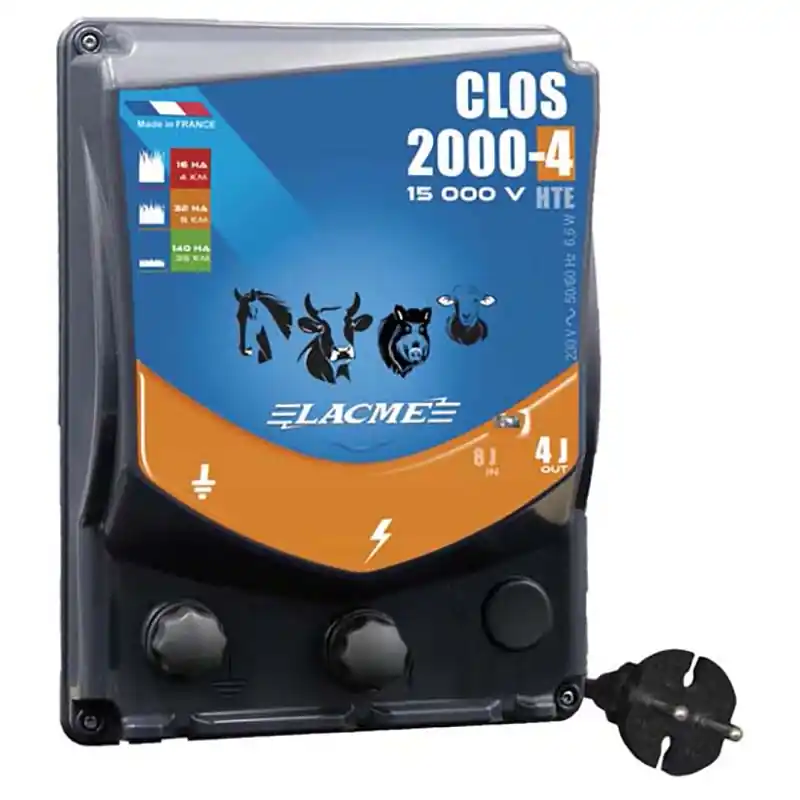 Angebot WEIDEZAUNGERÄT LACME CLOS 2000-4 STROMBETRIEBEN 220 Volt, JOULE 4