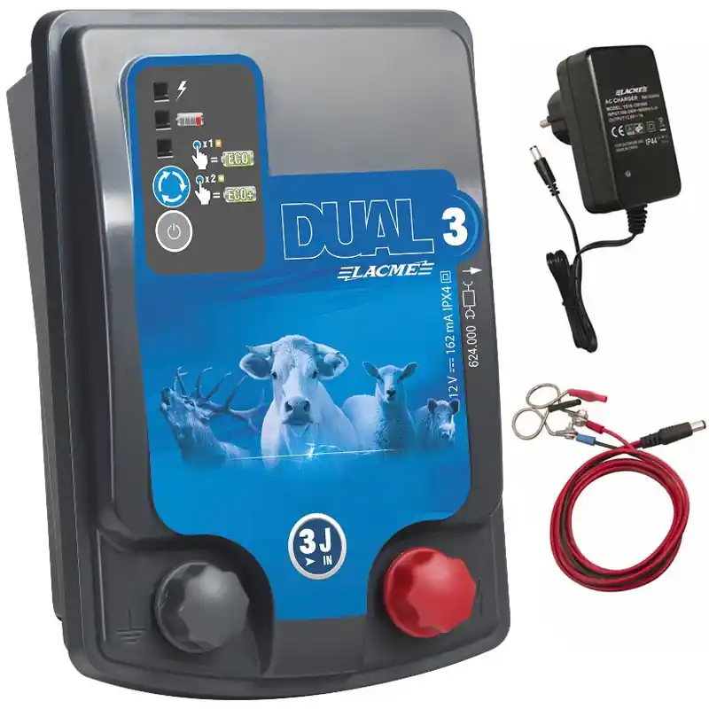 Markenprodukt ELETTRIFIZIERE LACME D3 DUAL CURRENT UND AKKU 12V, 2 JOULE