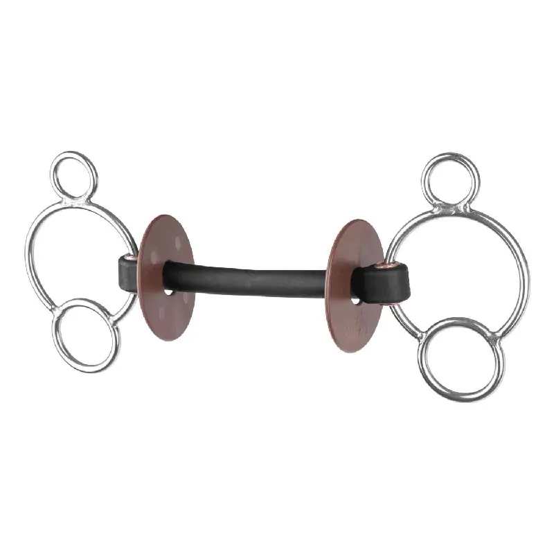 Beris 3-Ring-Gebiss mit Extra Weichem Mundstück Gratis Versand