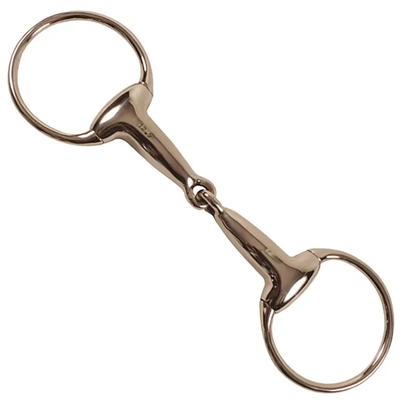 Knallerangebot SNAFFLE EGG BUTT BIT EDELSTAHL HOLLOW