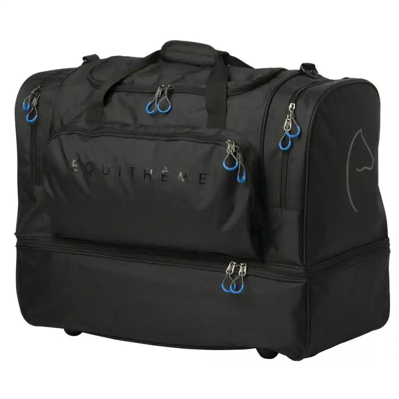 Markenware GROßE TASCHE STECKFÄCHER IN AUS NYLON LINE STYLE EQUIT'M
