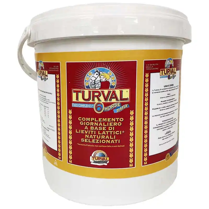 Neue Ware TURVAL 6 DAILY HORSE DARMBIOERGULATOR ZU 5 KG