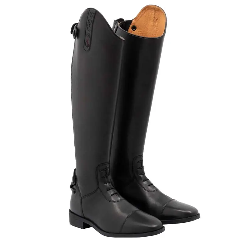 Angebot SUPREME REITSTIEFEL MIT SCHNÜRSENKELN UND REIßVERSCHLUSS AUS LEDER
