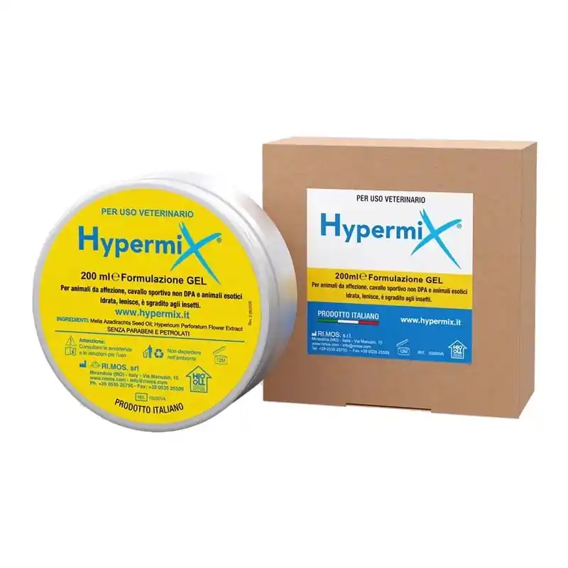 Sofort Bestellen Hypermix Gel 200 ml für verletzte Haut bei Pferden und Tieren, beruhigt und spendet Feuchtigkeit