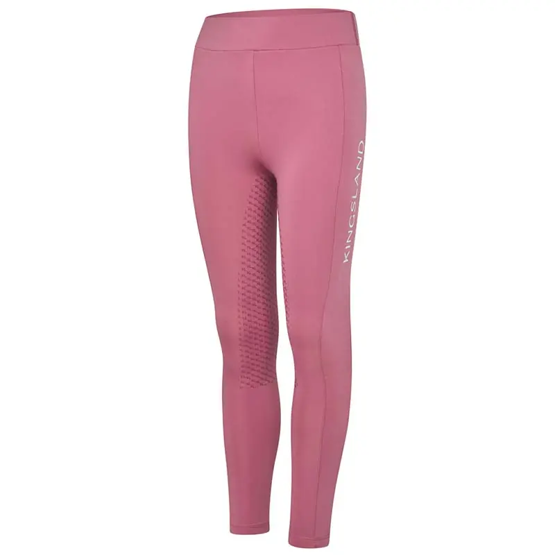 Zertifiziert Sommer Reitleggings mit Full Grip für Mädchen Kingsland KL Lilo