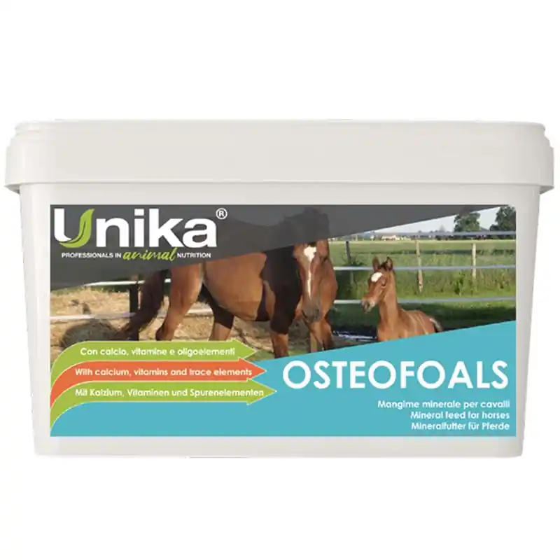 UNIKA OSTEOFOALS 5 KG Fohlen Stuten ERGÄNZUNGSFUTTER CALCIUM und PHOSPHOR Billig