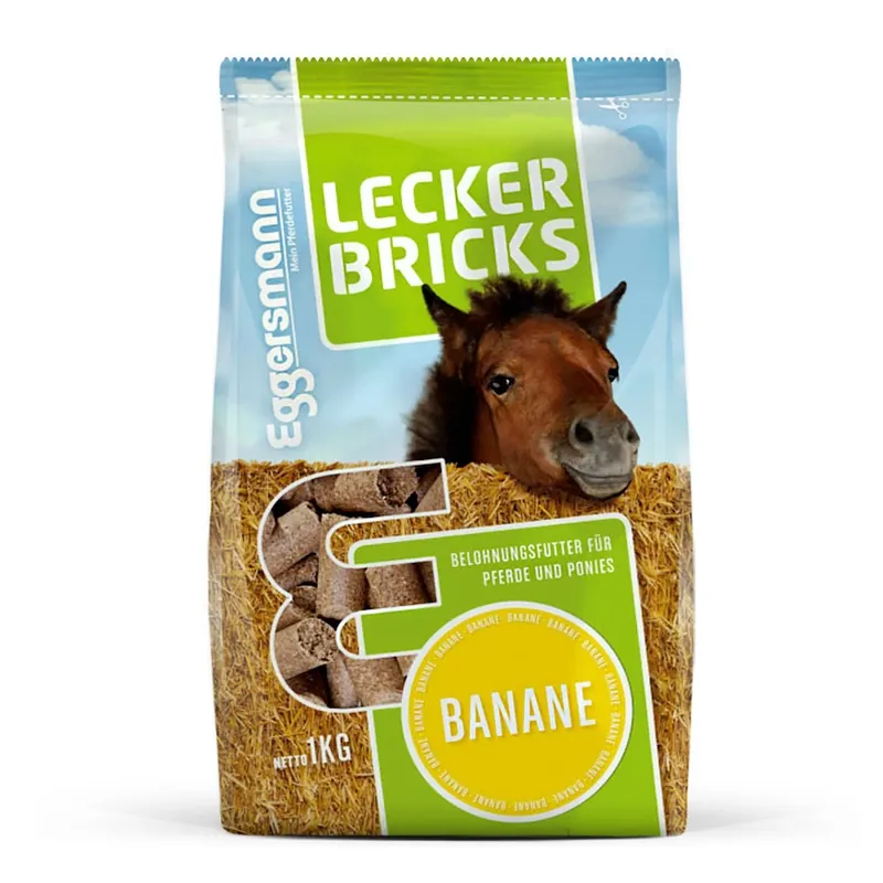 Nur Heute Leckerlis Lecker Bricks Banane Beutel 1kg | EGG04