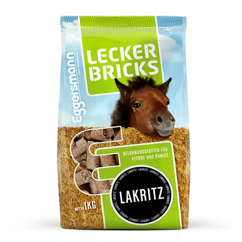 Neue Ware Leckerlis Lecker Bricks Lakritz Beutel 1kg | EGG05