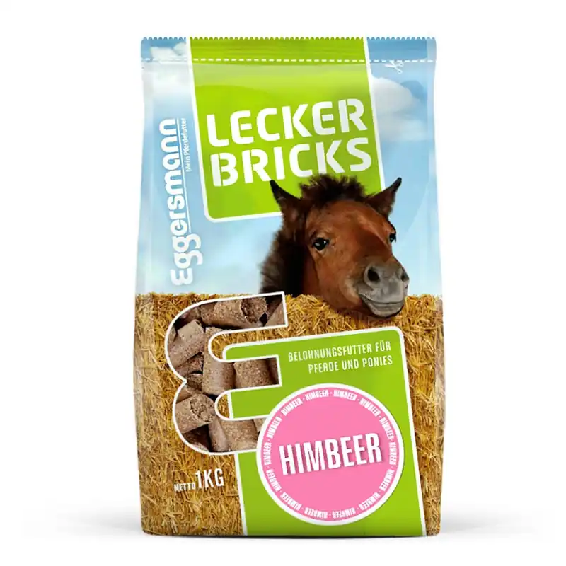 Bestpreis Leckerlis Lecker Bricks Himbeer Beutel 1kg | EGG06
