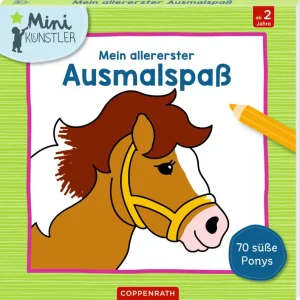Mein allererster Ausmalspaß: 70 süße Ponys (Mini-Künstler) | COP64753 Direkt Vom Hersteller