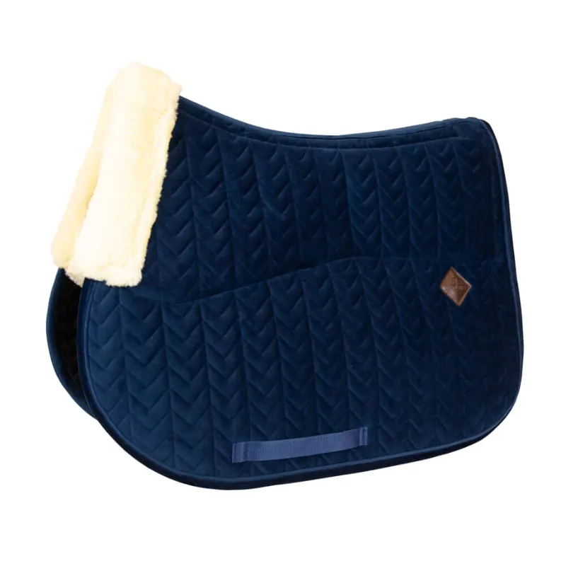 Abverkauf Kentucky Horsewear Skin Friendly Schabracke Velvet - Saut - schwarz, full