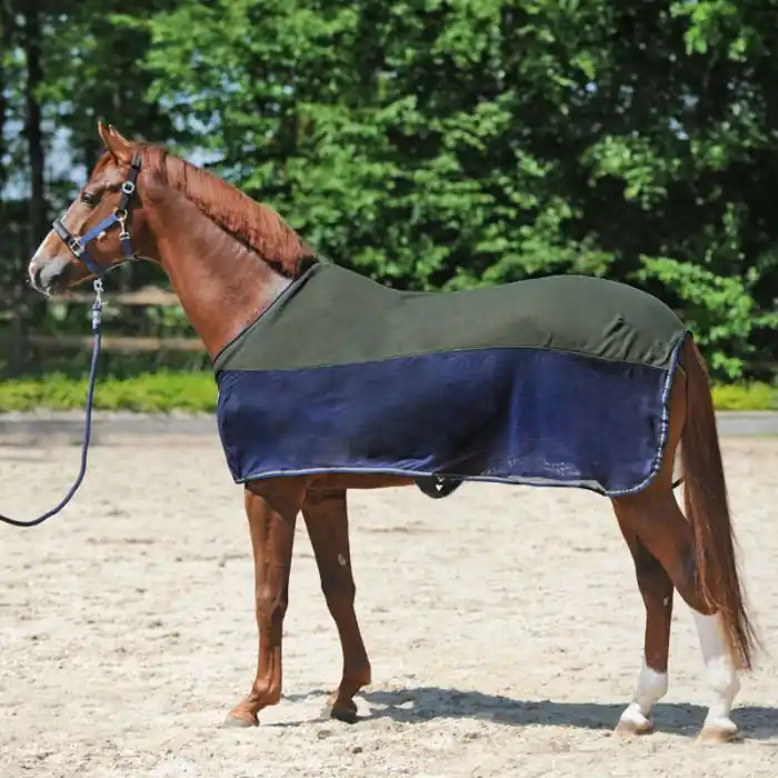 Aktuell Chemise anti-mouches Fly'n Fleece Kavalkade avec dos en polaire - marine-marine, 135