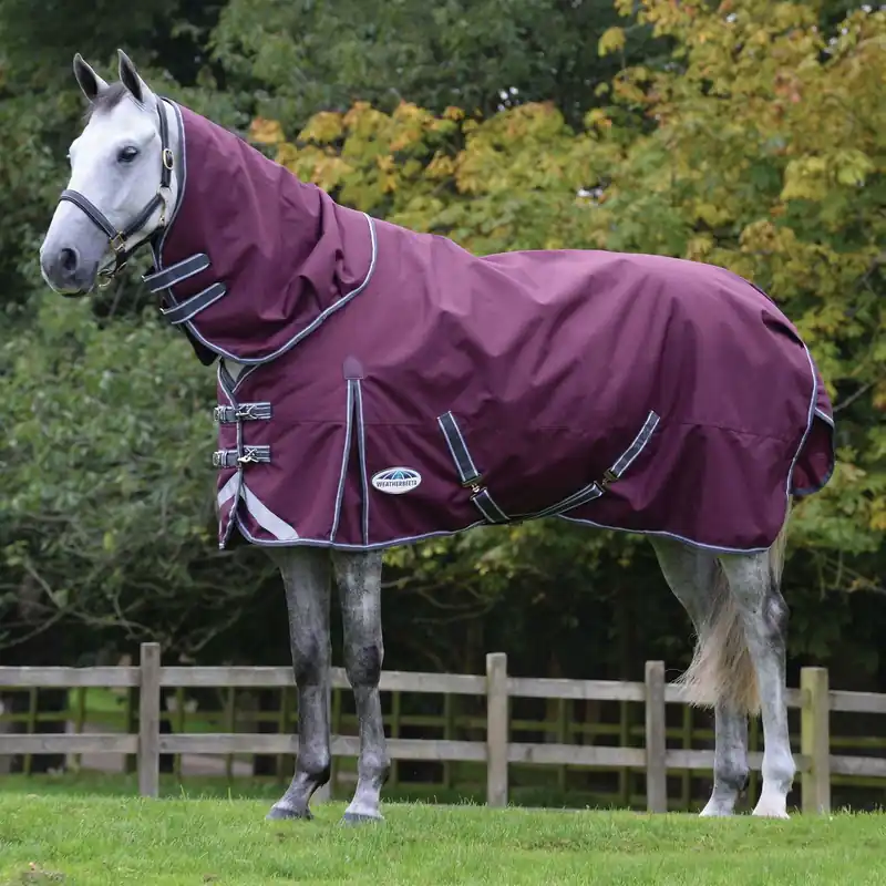 Zertifiziert Weatherbeeta Comfitec Plus Dynamic II Detach-A-Neck Medium/Lite 100g - maroon/grey/white , 85