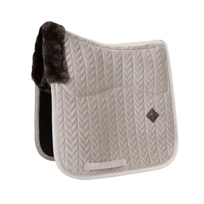 Ausverkauf Kentucky Horsewear Skin Friendly Schabracke Velvet - Dressur - dunkelgrün, full