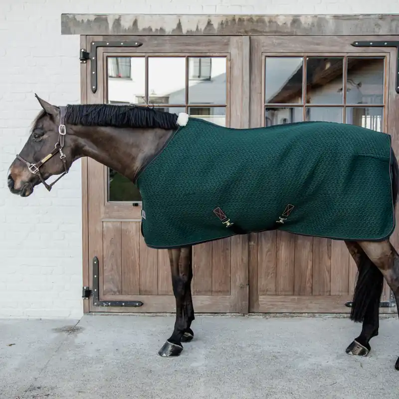 Billig Kentucky Horsewear Abschwitzdecke 4D Spacer  - beige, 130