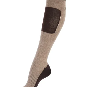 Gratis Versand Kniestrümpfe Wollmix Unisex KLsuvan in Brown Iron