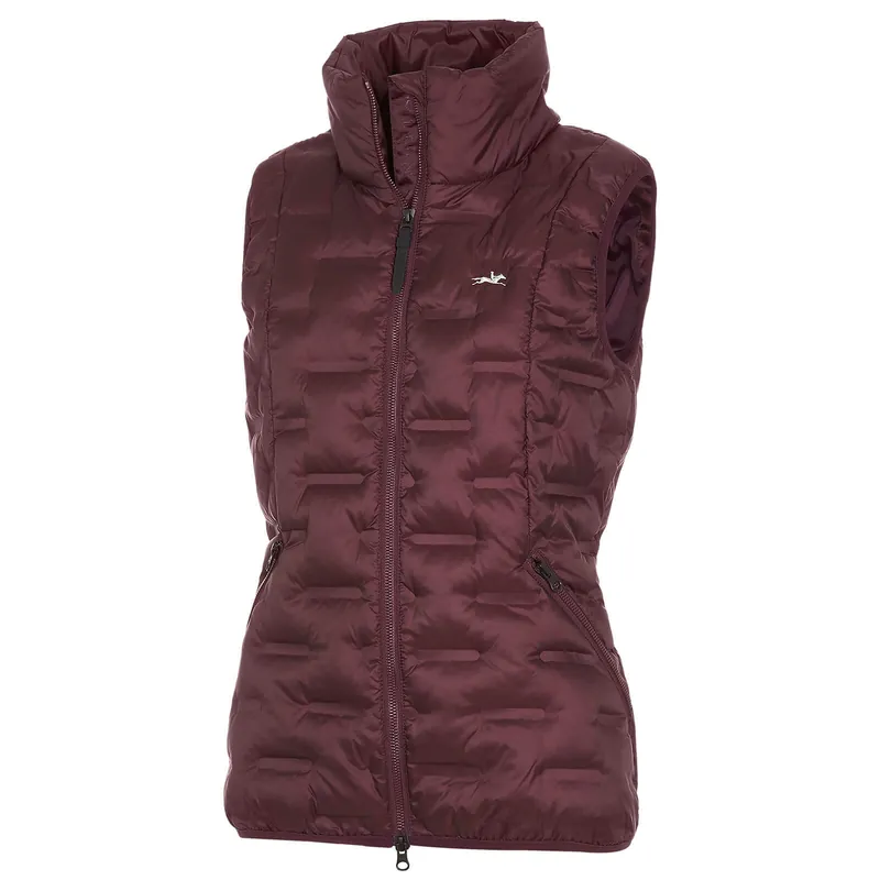 Jetzt Kaufen Steppweste Damen Rose Style in wine