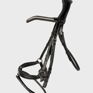 Direkt Vom Hersteller Trense Balance anatomisch Edelstahl inkl. Zügel in schwarz