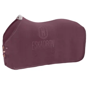 Abschwitzdecke Fleece Stamp Shetty Heritage in cassis Direkt Vom Hersteller