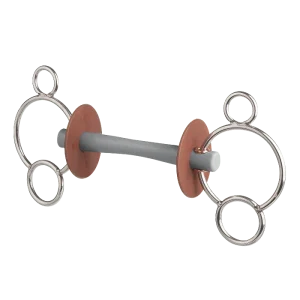3-Ring Gebiss, Comfortstange hart Ausverkauf