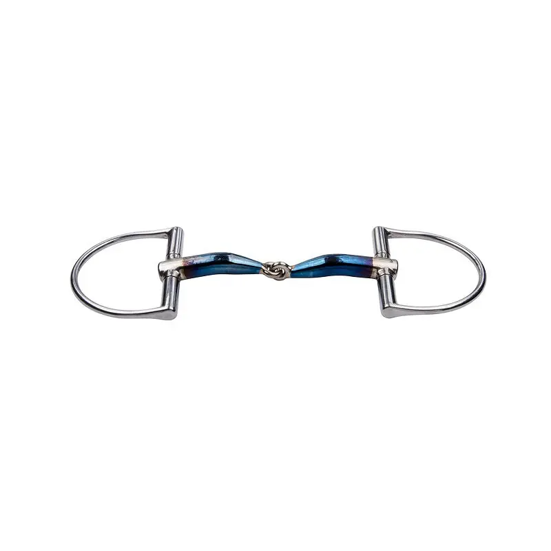 Saisonangebot D-Ring Gebiss Sweet Iron, einfach gebrochen, 16 mm